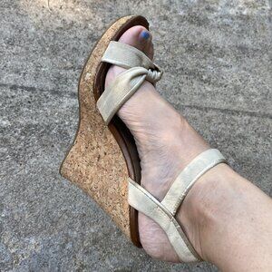 Aldo Breger Wedge Sandal - Size 37.5 / 38